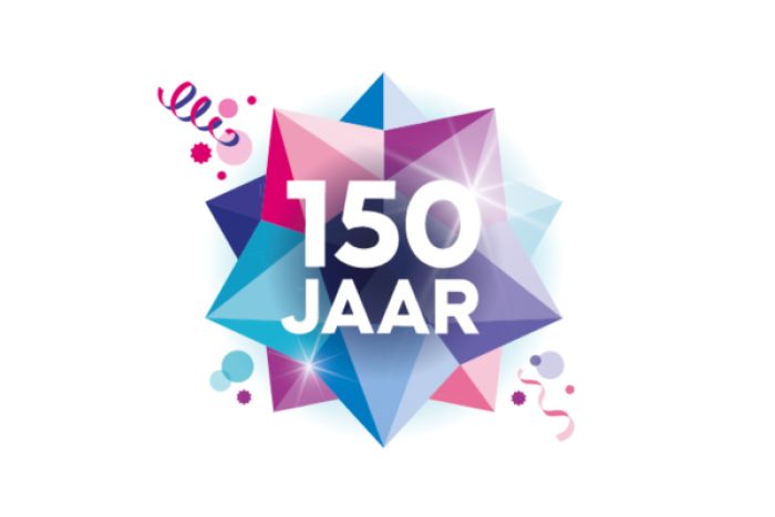 Beeldmerk VB Groep 150 jaar 1