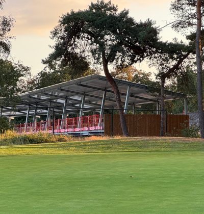 Gloednieuwe driving range Golfbaan De Herkenbosche