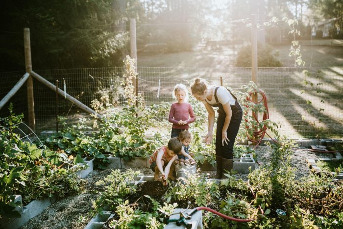 CRA doelgroep 5 moeder en kind moestuin