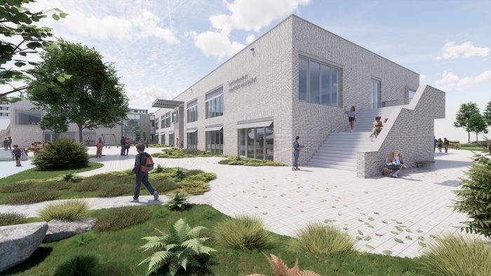 SB Nieuwbouw Kindcentrum Maastricht West Belfort bouwbord AI 02