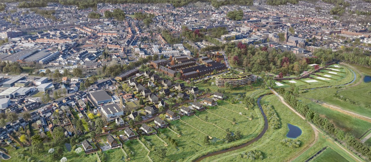 CRA Ontwikkeling Land van Anna Goirle 01 Vogelvlucht