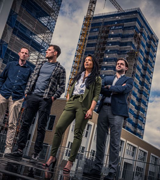 Groepsfoto kantoor 1